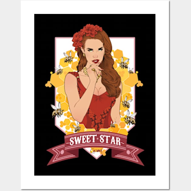 lana del rey Wall Art by howwnight